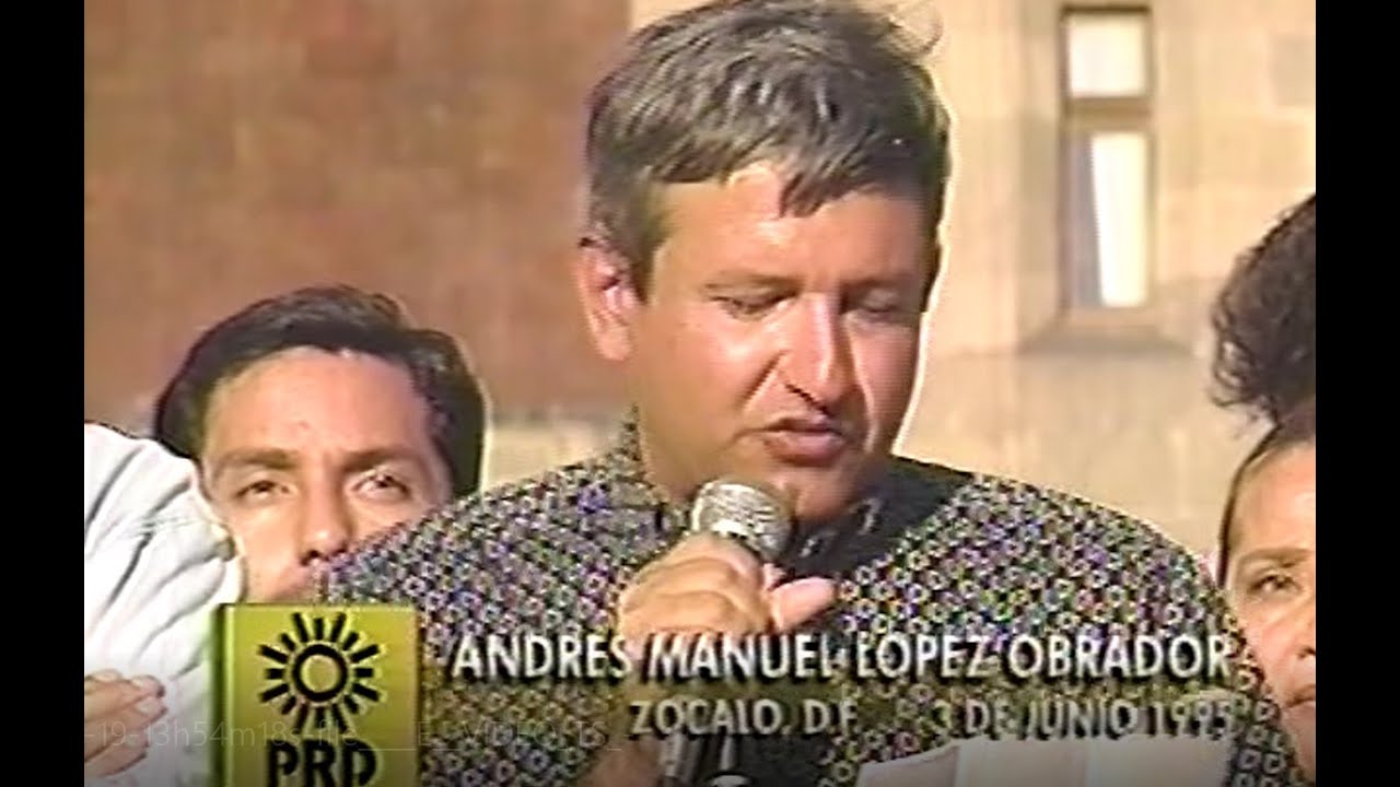 AMLO. Éxodo por la democracia Tabasco-CDMX 1991