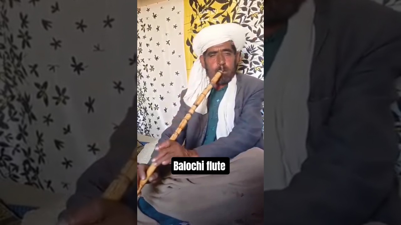 flute master playing flute balochi nur sur 
