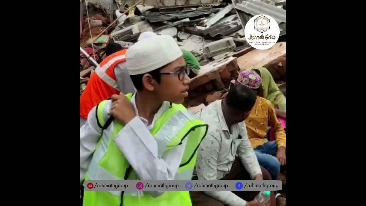 Ramnagar Flood Relief Kit Distribution | Rahmath Group | Service to Humanity