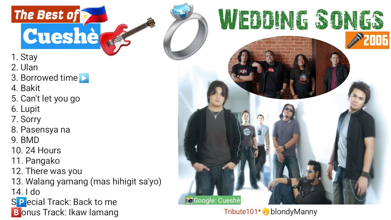 🎸Blondy Manny presents The Best of Cueshè: Wedding Songs