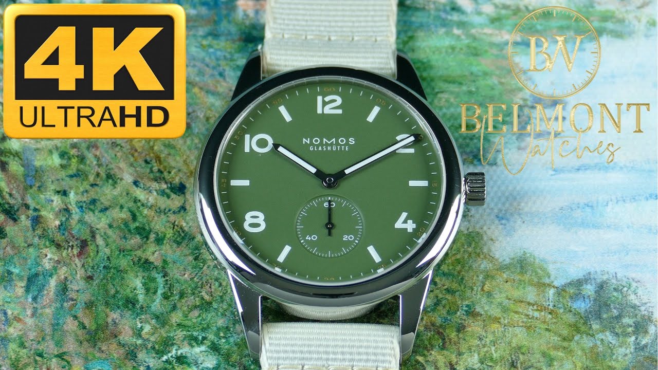 NOMOS – Club Automat 175 Years of Glashuette Olive Limited 753.S3