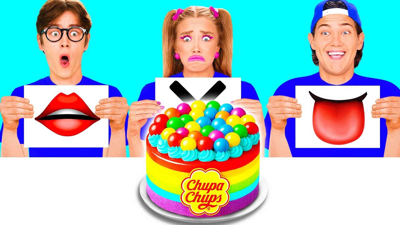 Откуси Лизни или Ничего Челлендж | Смешные Рецепты с Едой от BaRaDa Challenge