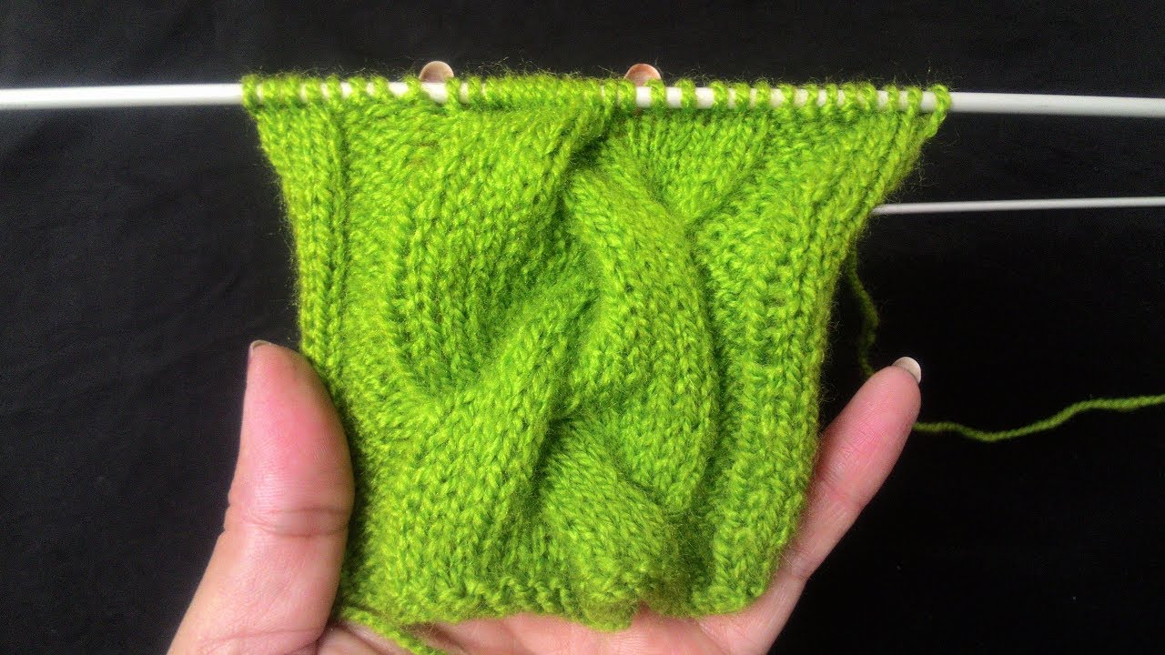 Design No # 84 in Easy Hindi Knitting (केबल डिज़ाइन ) | Knitting Hindi |
