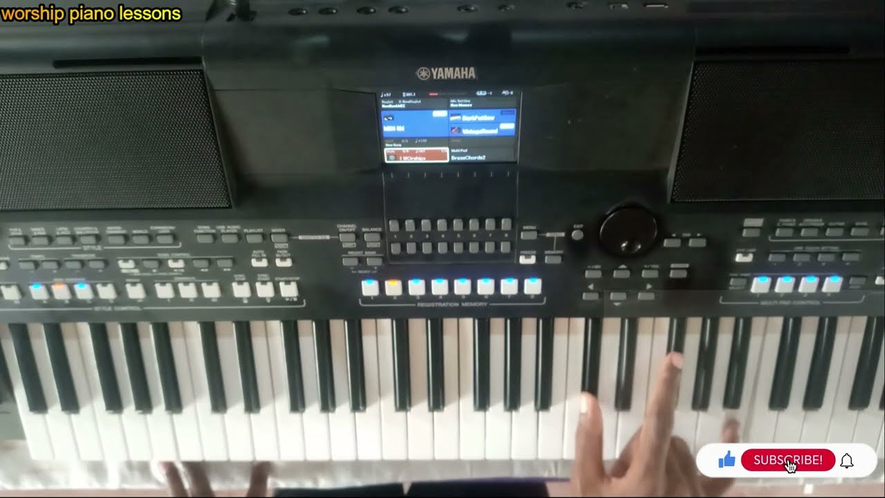 Salama_rohoni_ piano tutorial for beginners_F# @worshipsam