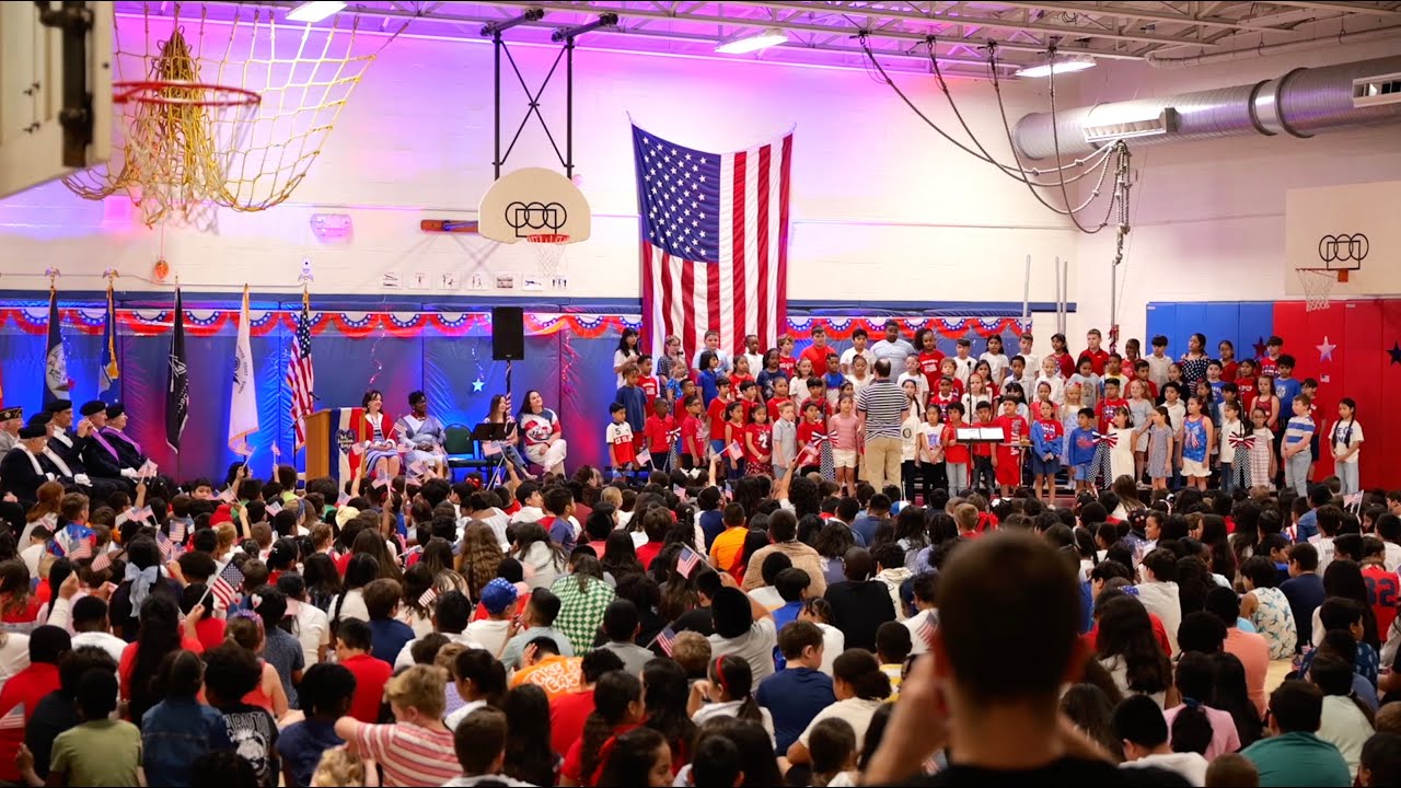 J.A. Stark Elementary School-Flag Day 2025