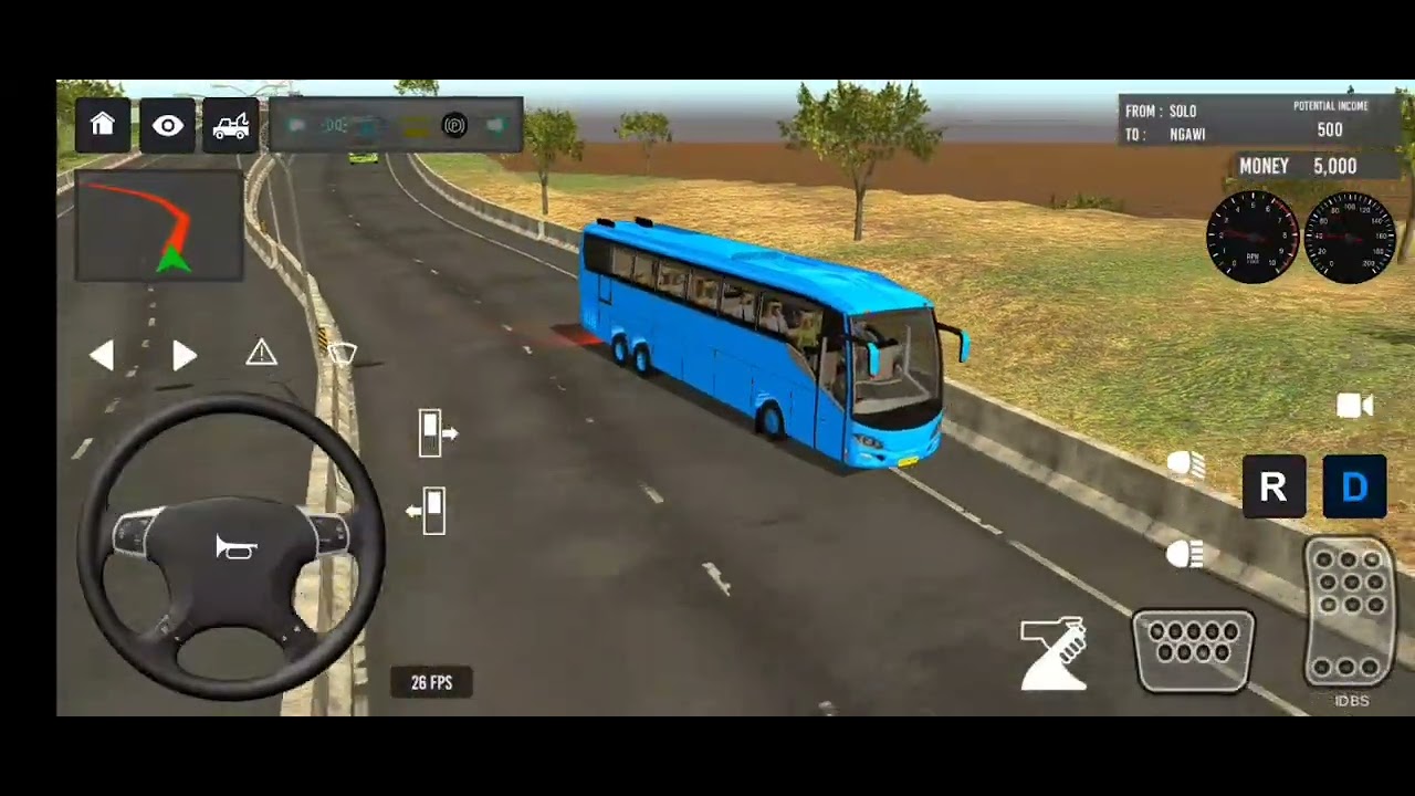 euro coach bus simulator 😱🚌 || new coach bus simulator part-2 Android gameplay