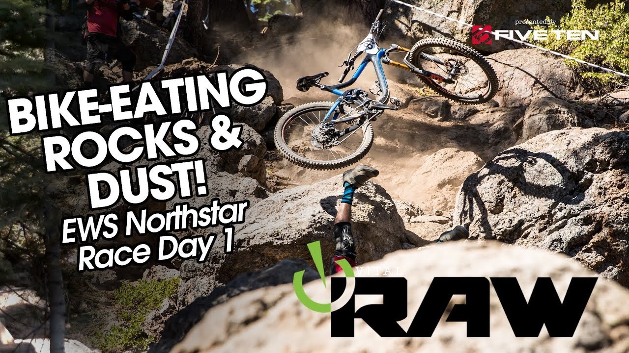 Bike-Eating Rocks & Dust! 2019 Enduro World Series Northstar Race Day 1