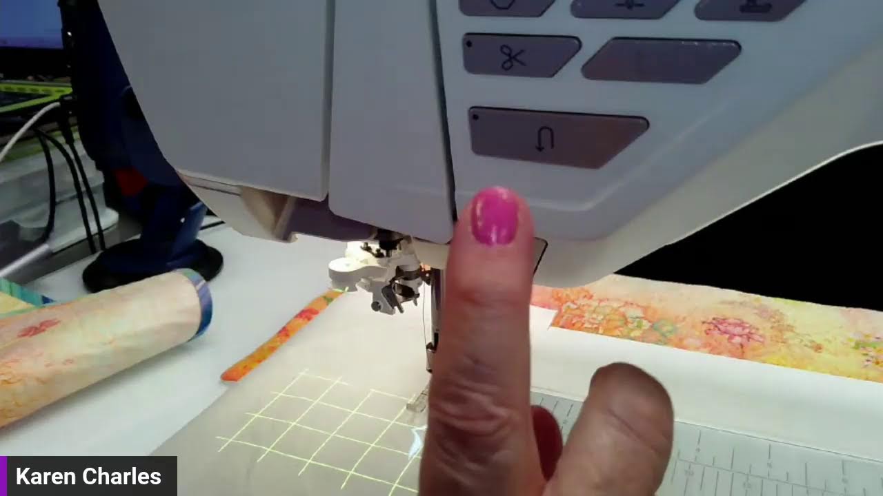 Sew What Happens Live - Tapering Stitches with Karen Charles