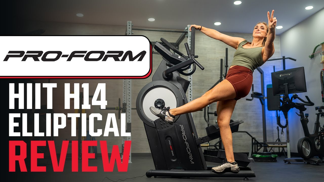 ProForm Pro HIIT H14 Elliptical Review: A Low-Impact Vertical Elliptical!