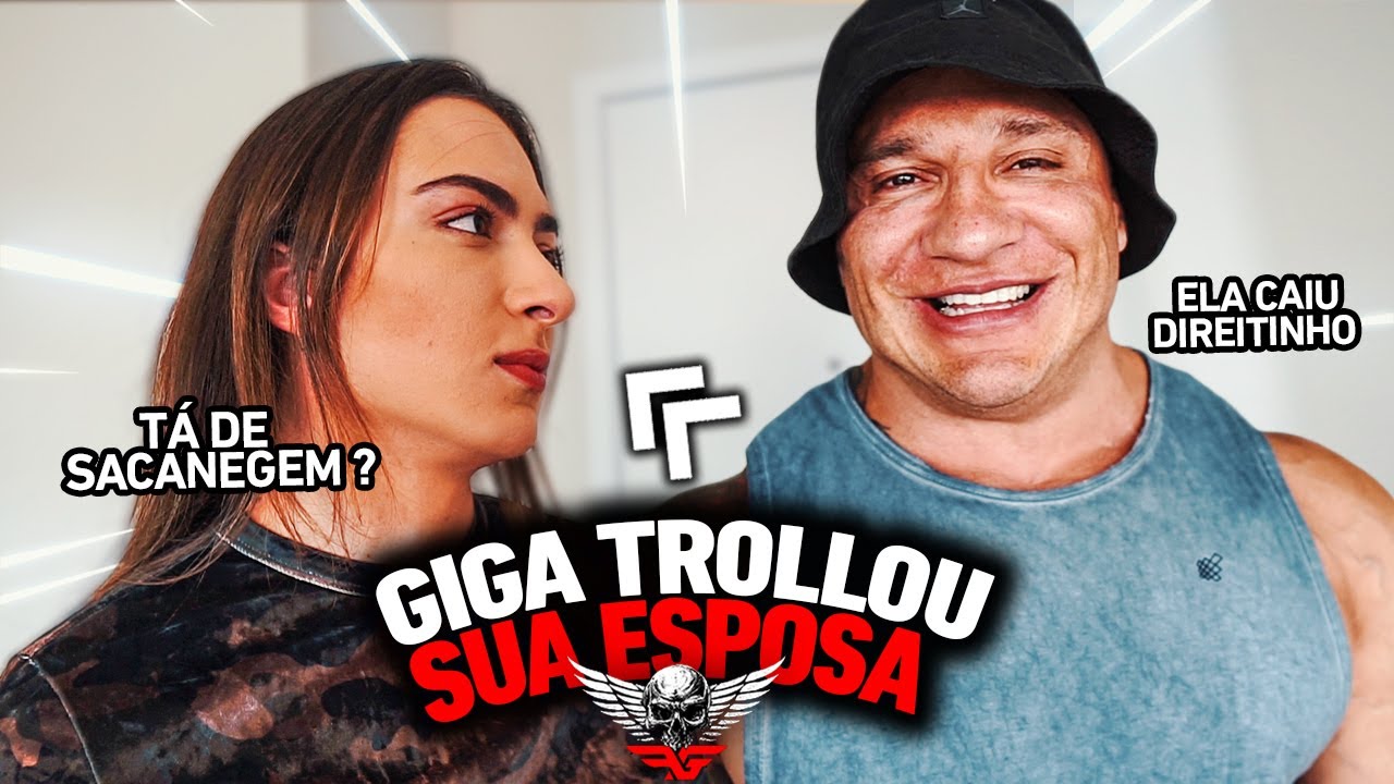 FABIO GIGA FEZ UMA TROLLAGEM  COM JULIA  - A ESPOSA FICOU BRAVA😂