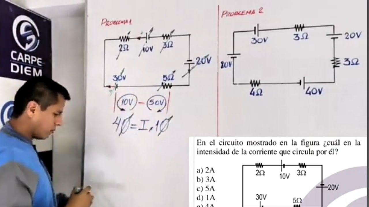 Cómo resolver Ejercicios de CIRCUITOS ELÉCTRICOS paso a paso Nivel 0 hasta avanzado