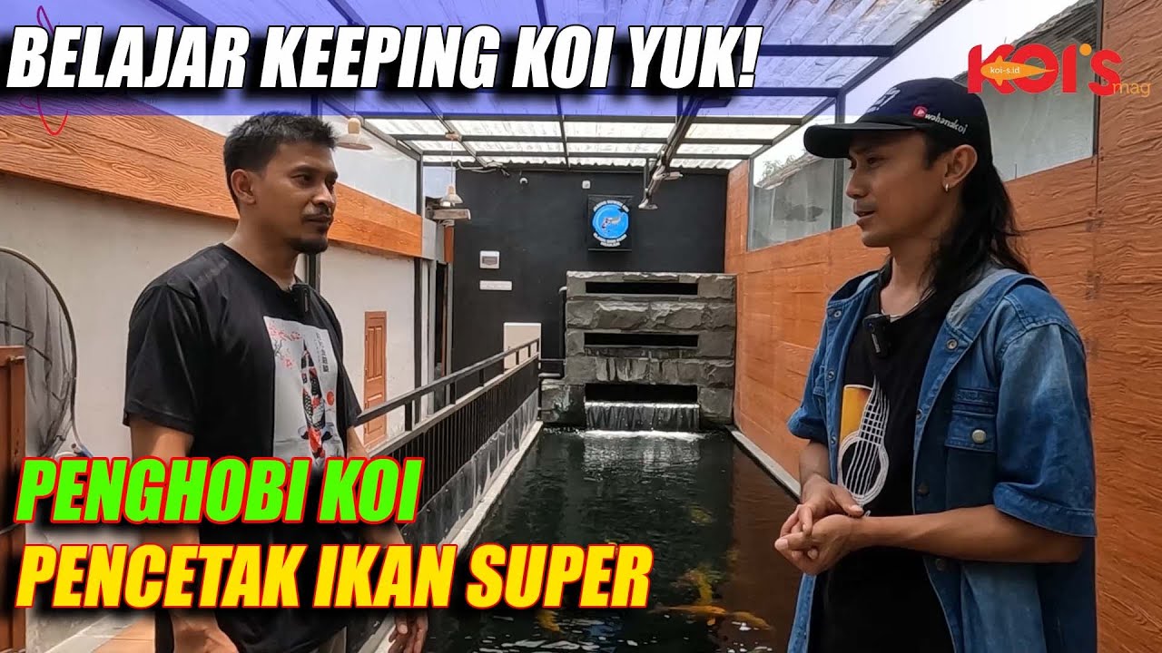 Koi Ginrin super ada di Nganjuk, Jawa Timur.