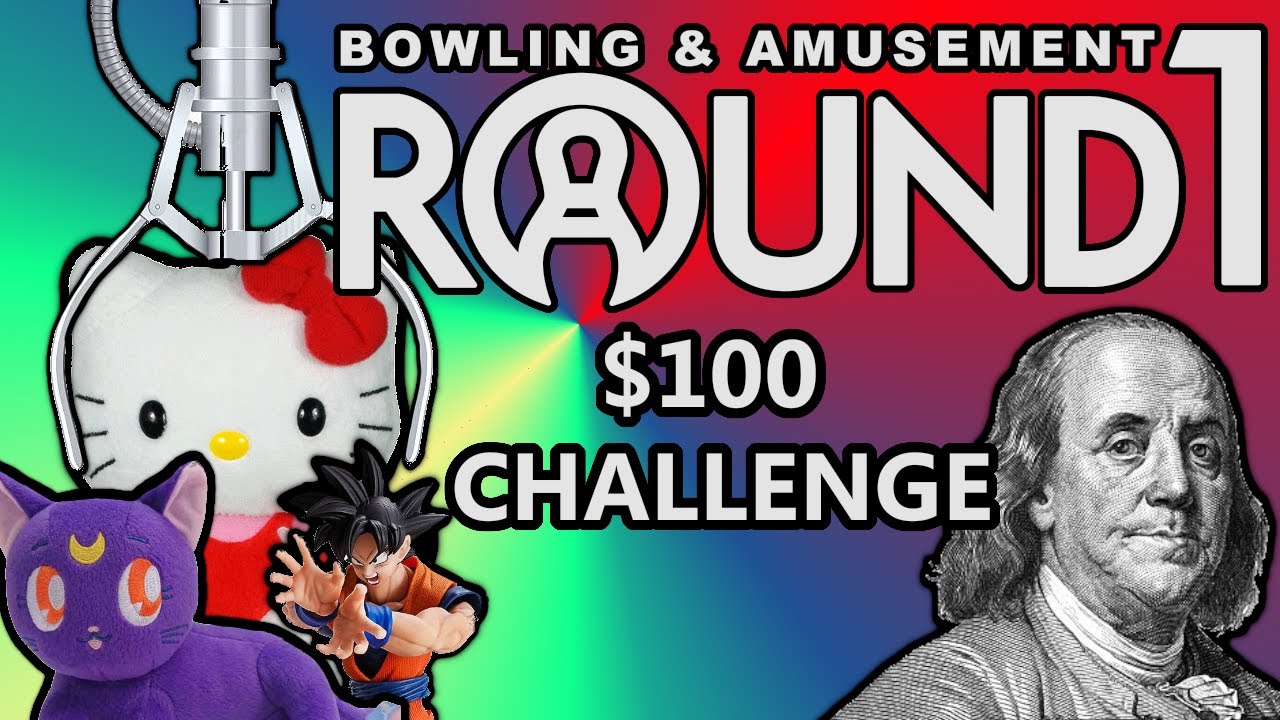 $100 Challenge! Round 1 Arcade Claw Machines. How Much Did we Win??
