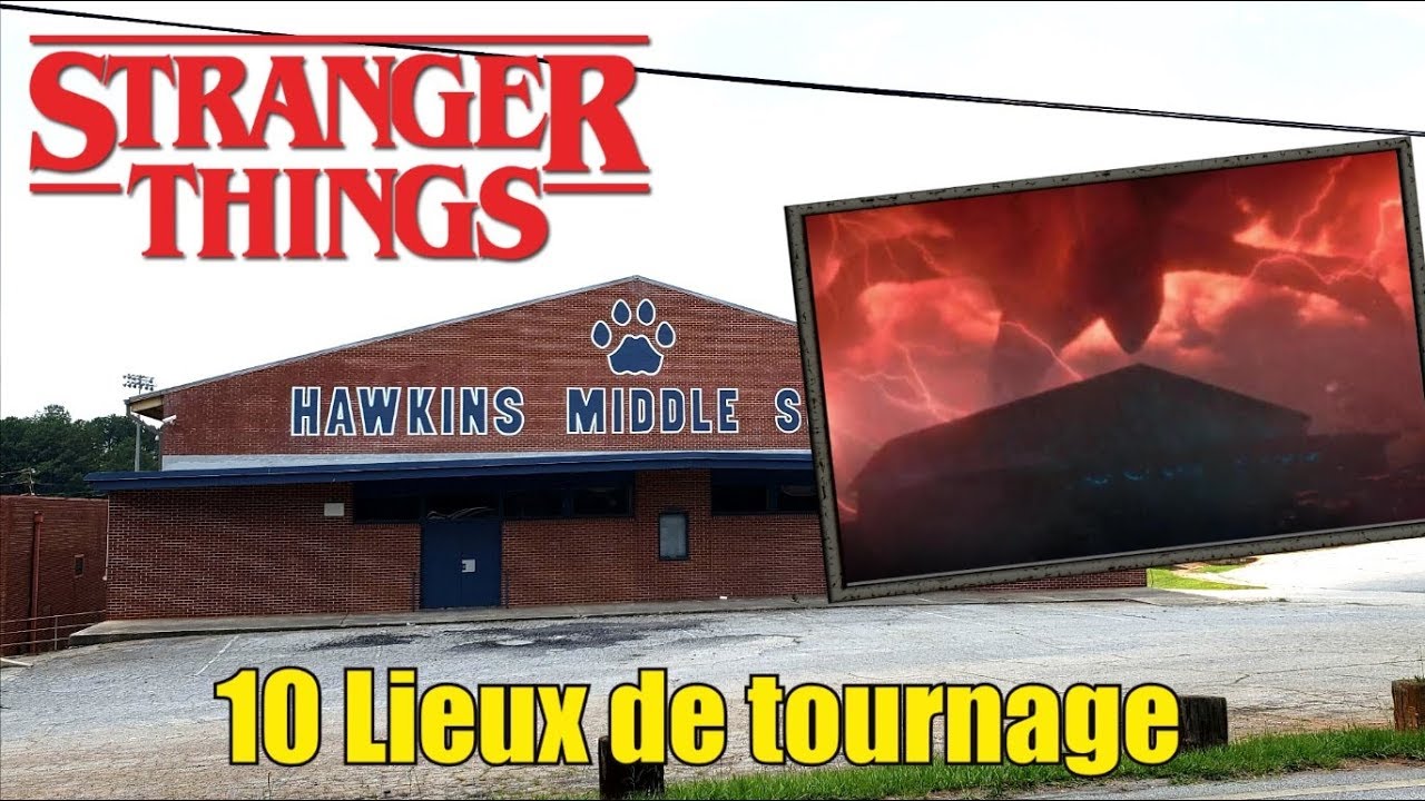 Stranger Things : 10 Lieux de Tournage