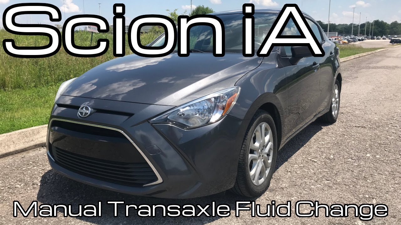 2016 Scion iA - Manual Transaxle Oil Change