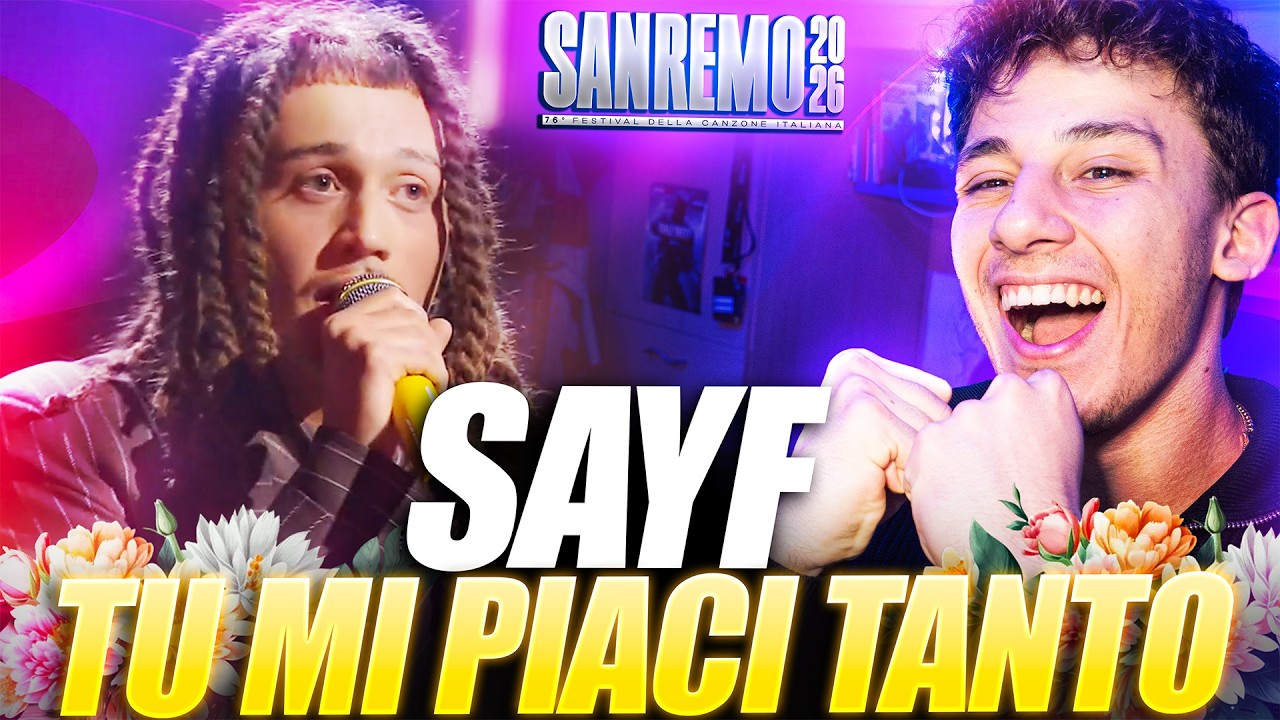Sayf - Tu Mi Piaci Tanto | itsDani REACTION | Sanremo 2026