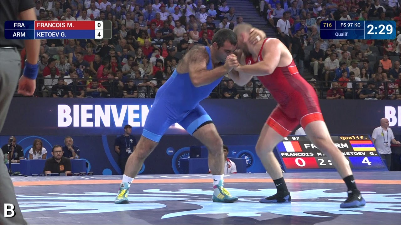 Qual. FS - 97 kg: G. KETOEV (ARM) df. M. FRANCOIS (FRA) by VPO1, 8-1