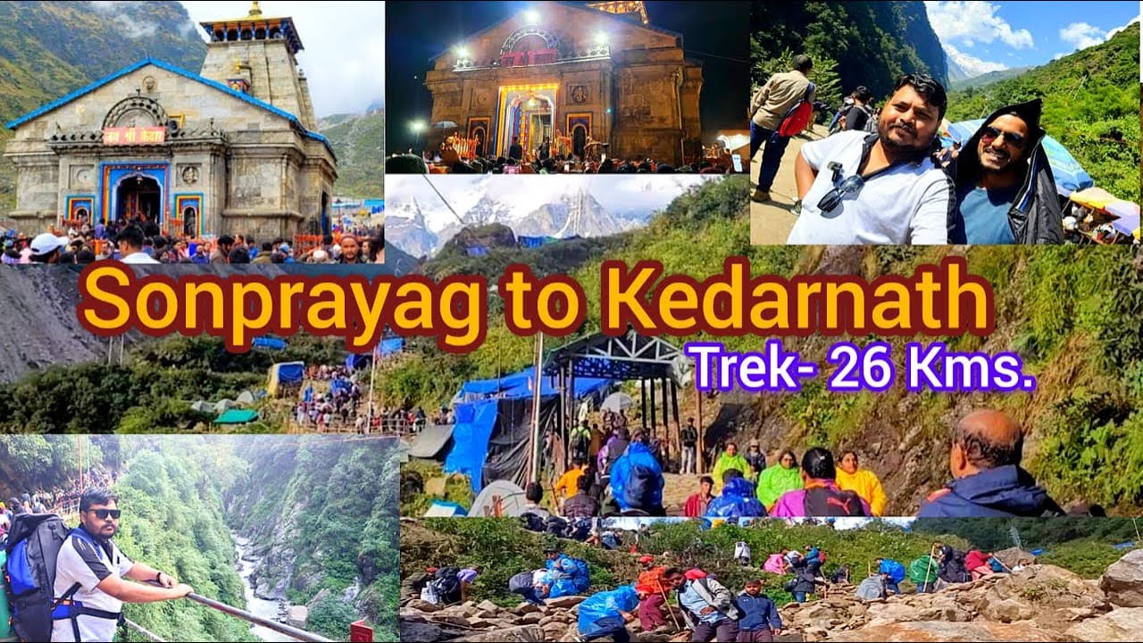 Day-2 Sonprayag to Kedarnath- 26 km