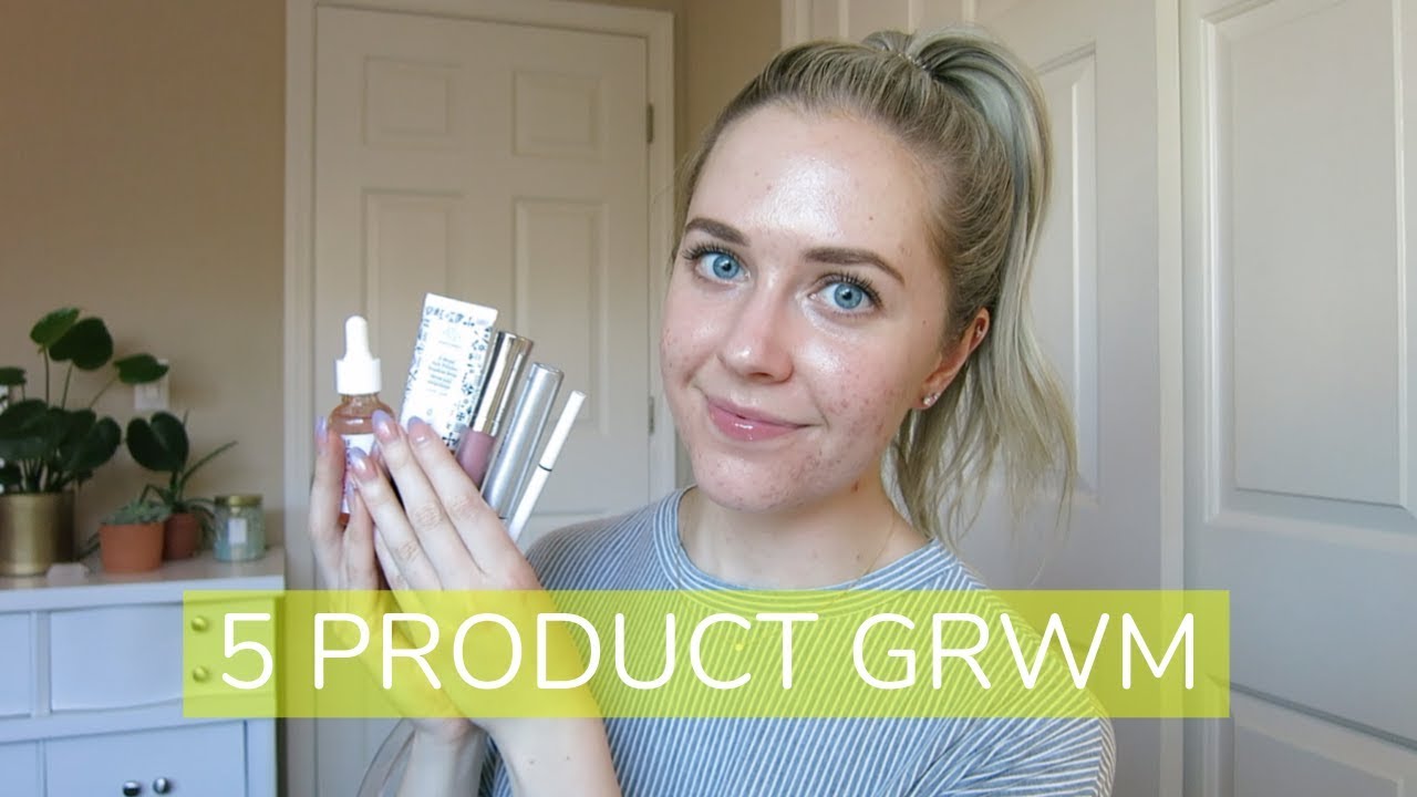 5 PRODUCT GRWM | Embracing Acne Scars
