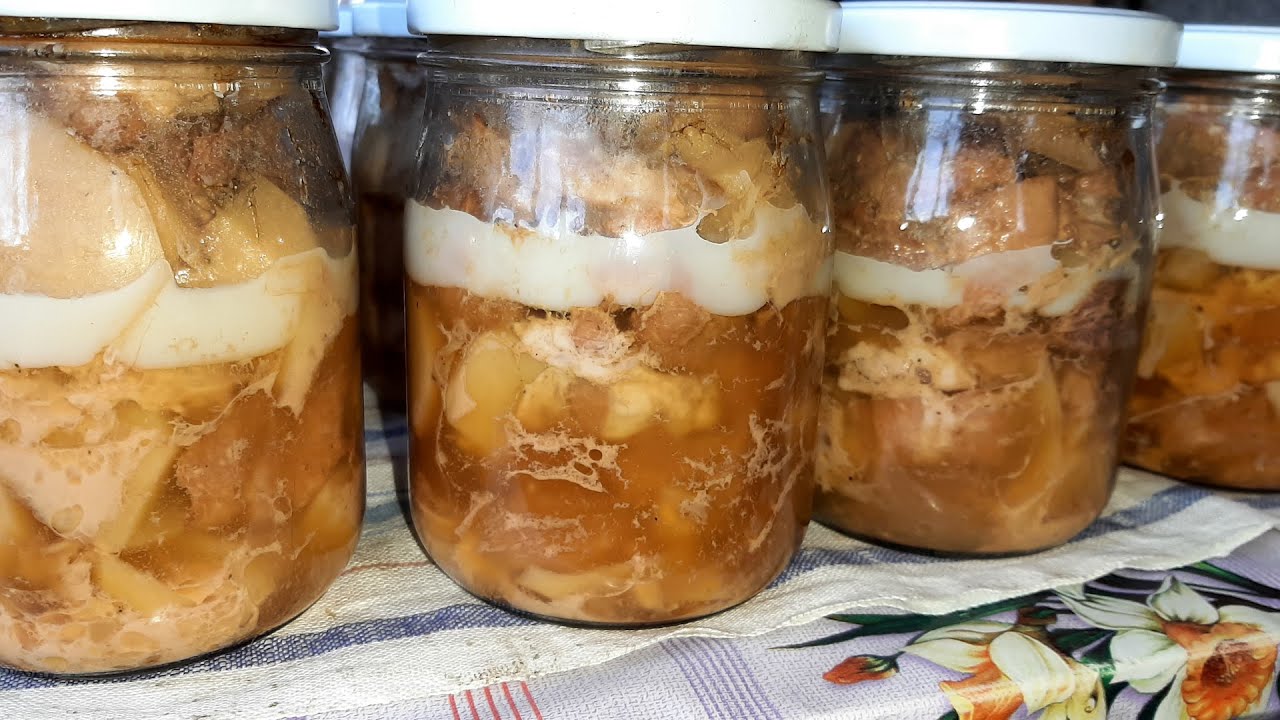 Мясо с картошкой в автоклаве. Что может быть вкуснее?