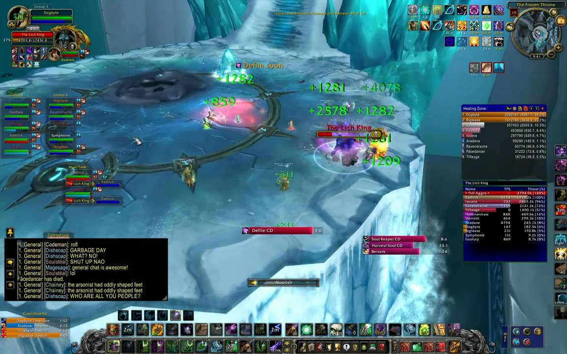 Last raid with Trifecta :(  Lich King - 10 man