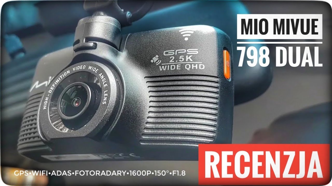 Mio MiVue 798 Dual TEST для автомобильного видеорегистратора с GPS и задней камерой A30