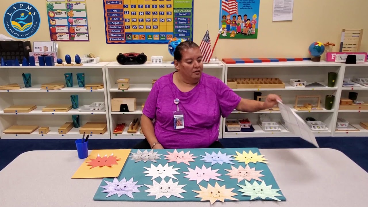 Learn the Colors in Spanish - Colores en Español - Activity for Children - Learn and Play Montessori