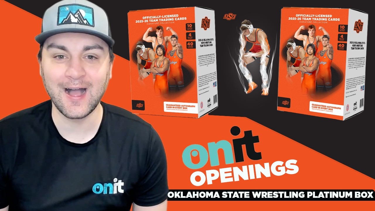 OPENING ONIT OKLAHOMA STATE WRESTLING BOX! Wrestling NCAA Championship starts today!