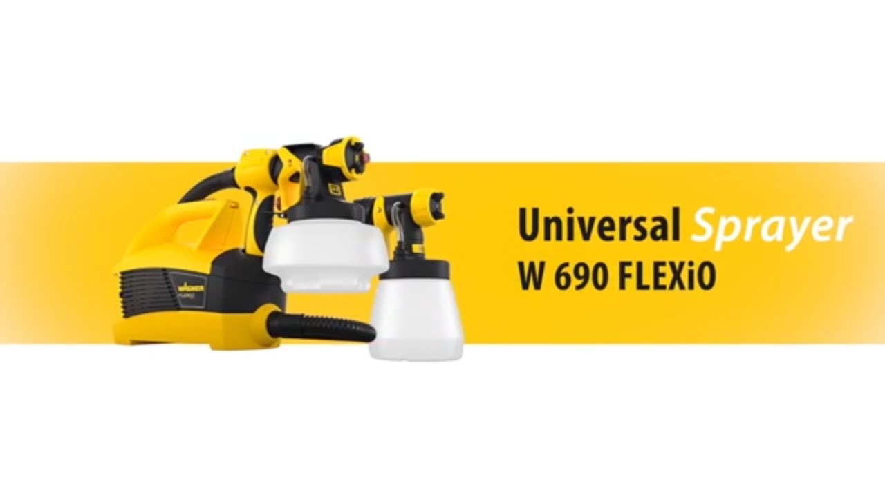Universal Sprayer W 690 FLEXiO  di WAGNER | Guida al prodotto