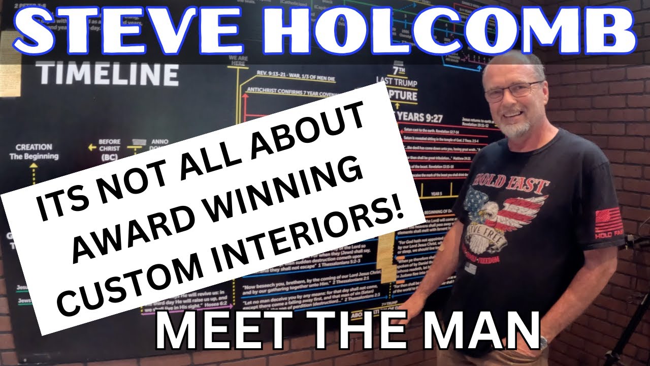 STEVE HOLCOMB JOURNEY BEHIND AWARD WINNING CUSTOM INTERIORS