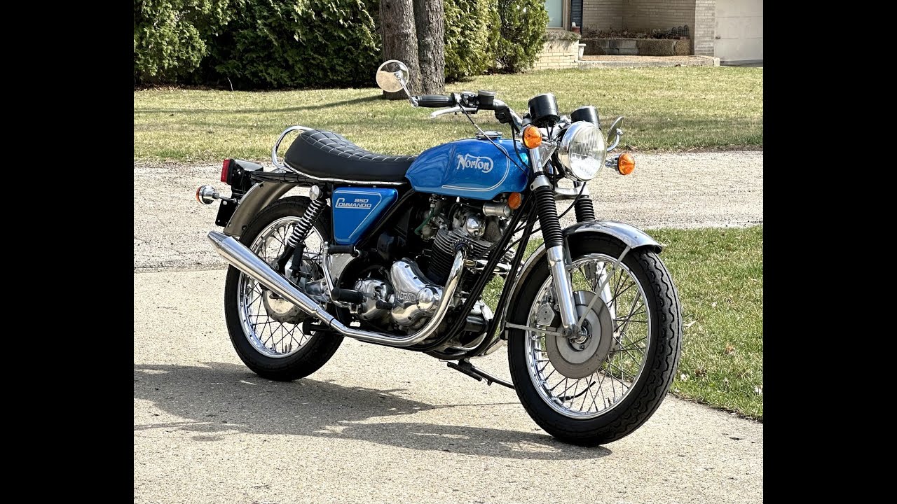 1974 Norton Commando MKIIA Walk Around