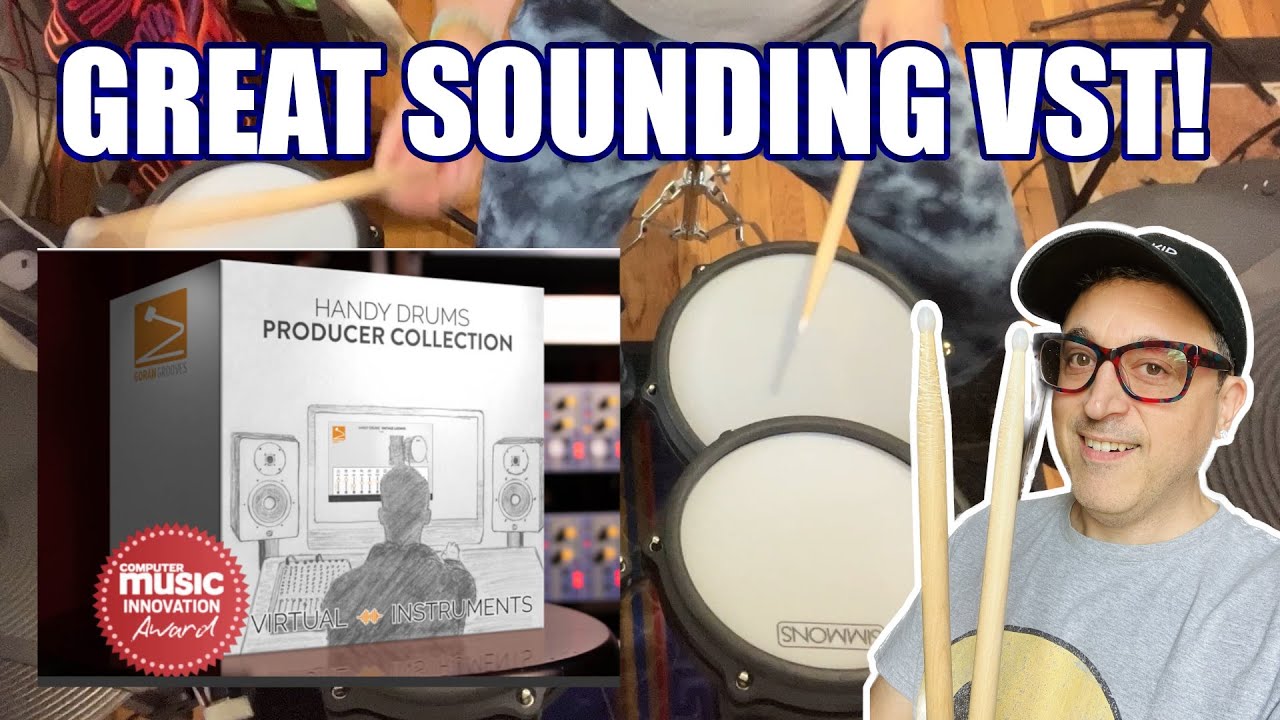 Handy Drums Review - Awesome Sounding Electronic Drum Plugin for Win and Mac