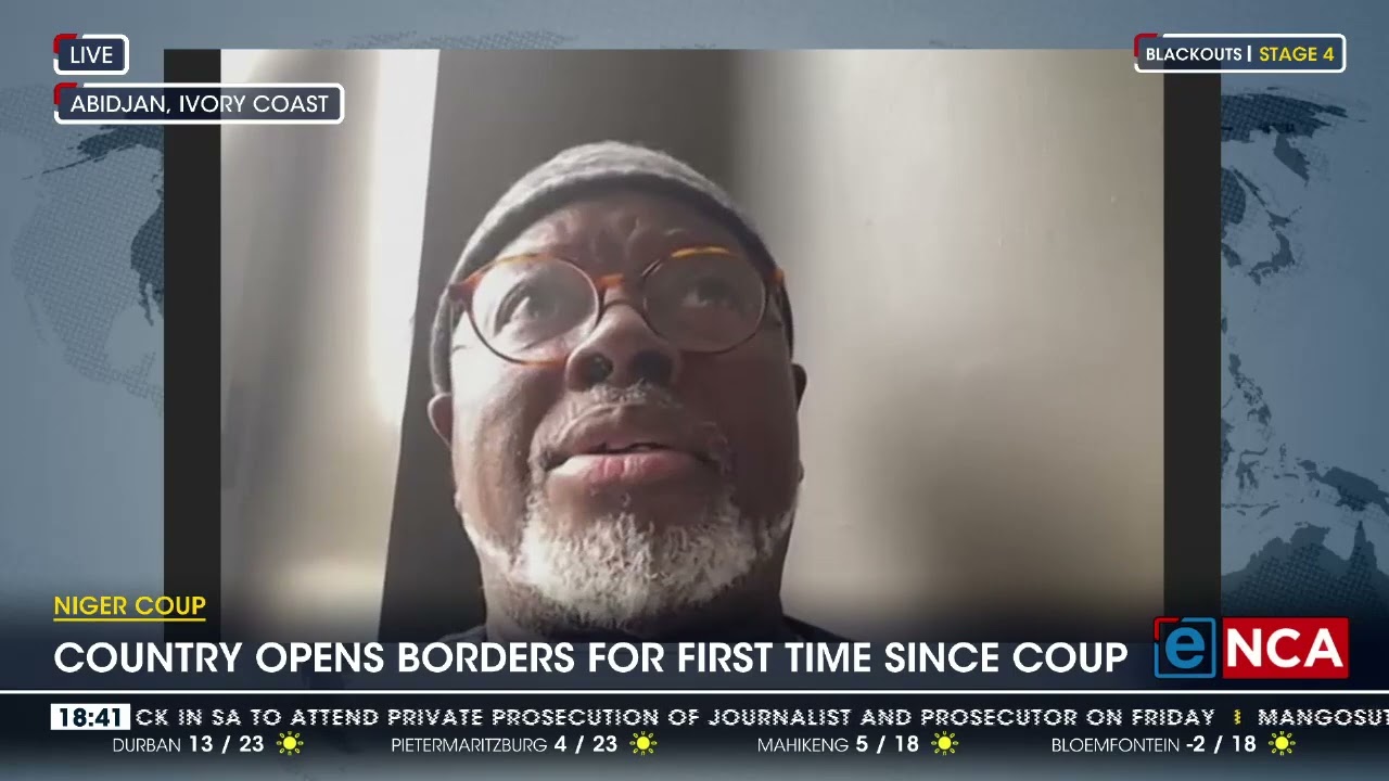 Niger coup | Country opens borders for first time since coup