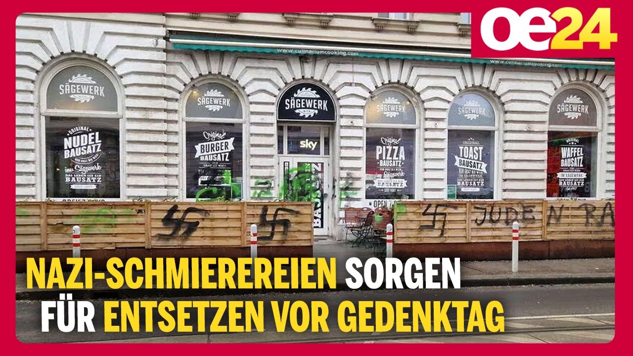 Nazi-Schmierereien sorgen für Entsetzen vor Gedenktag