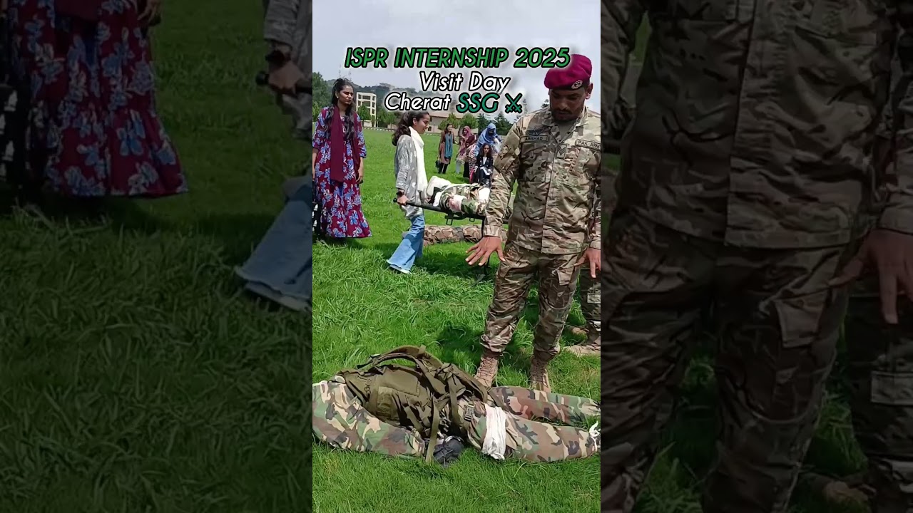 SSG Training Camp Tour | Visit Cherat with ISPR #trending #viral #ispr #isprinternship #foryou