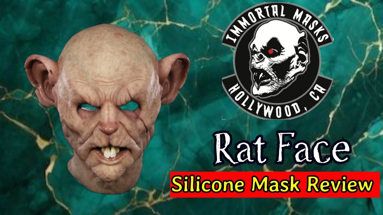 Immortal Masks | Rat Face | Silicone Mask Review | 2024