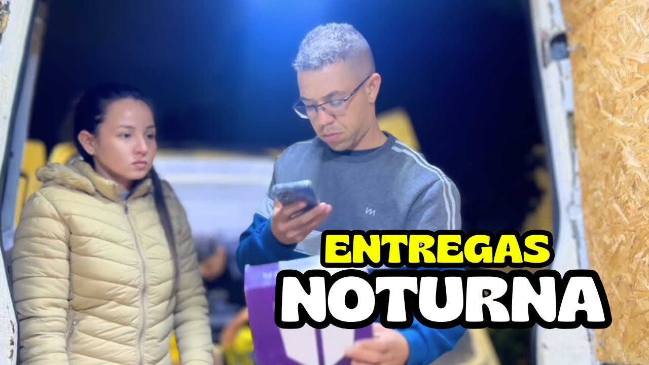 COMO É FAZER ENTREGAS RÁPIDO/ 22:00 HORAS DA NOITE
