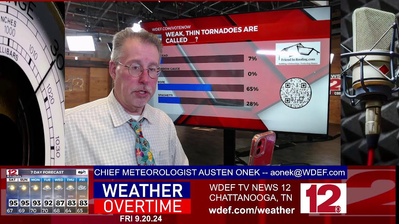 WDEF-TV NEWS 12 WEATHER OVERTIME - FRIDAY 9.20.2024