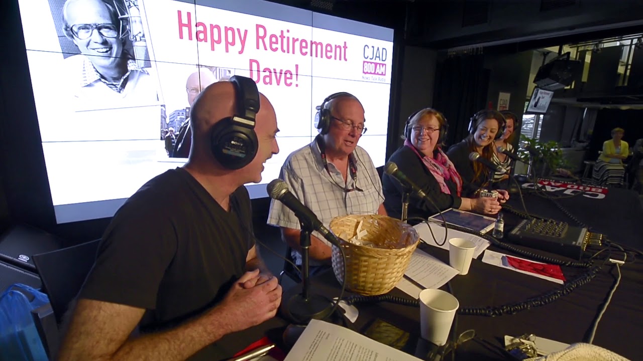 Dave Fisher signs off from CJAD for the last time