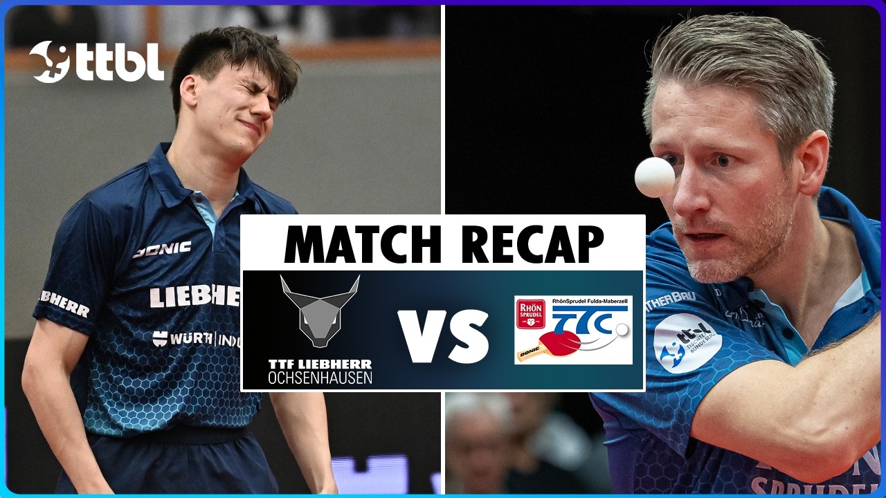 OCHSENHAUSEN vs. FULDA (Tischtennis Bundesliga Recap) | Matchday 18 | 2025/2026