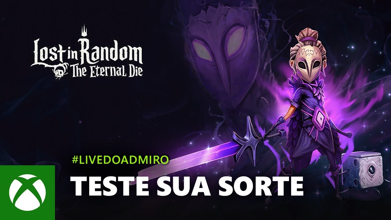 Live de LANÇAMENTO de LOST IN RANDOM: THE ETERNAL DIE | DISPONÍVEL no GAME PASS