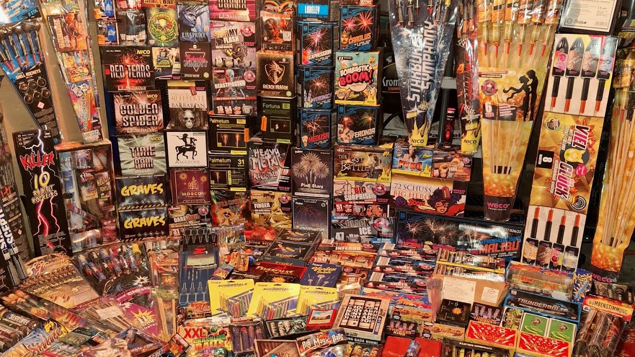 2.400€ Feuerwerk-Unboxing für Silvester 2024/2025