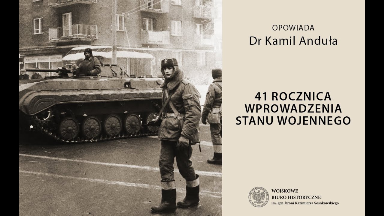41 rocznica wprowadzenia Stanu Wojennego