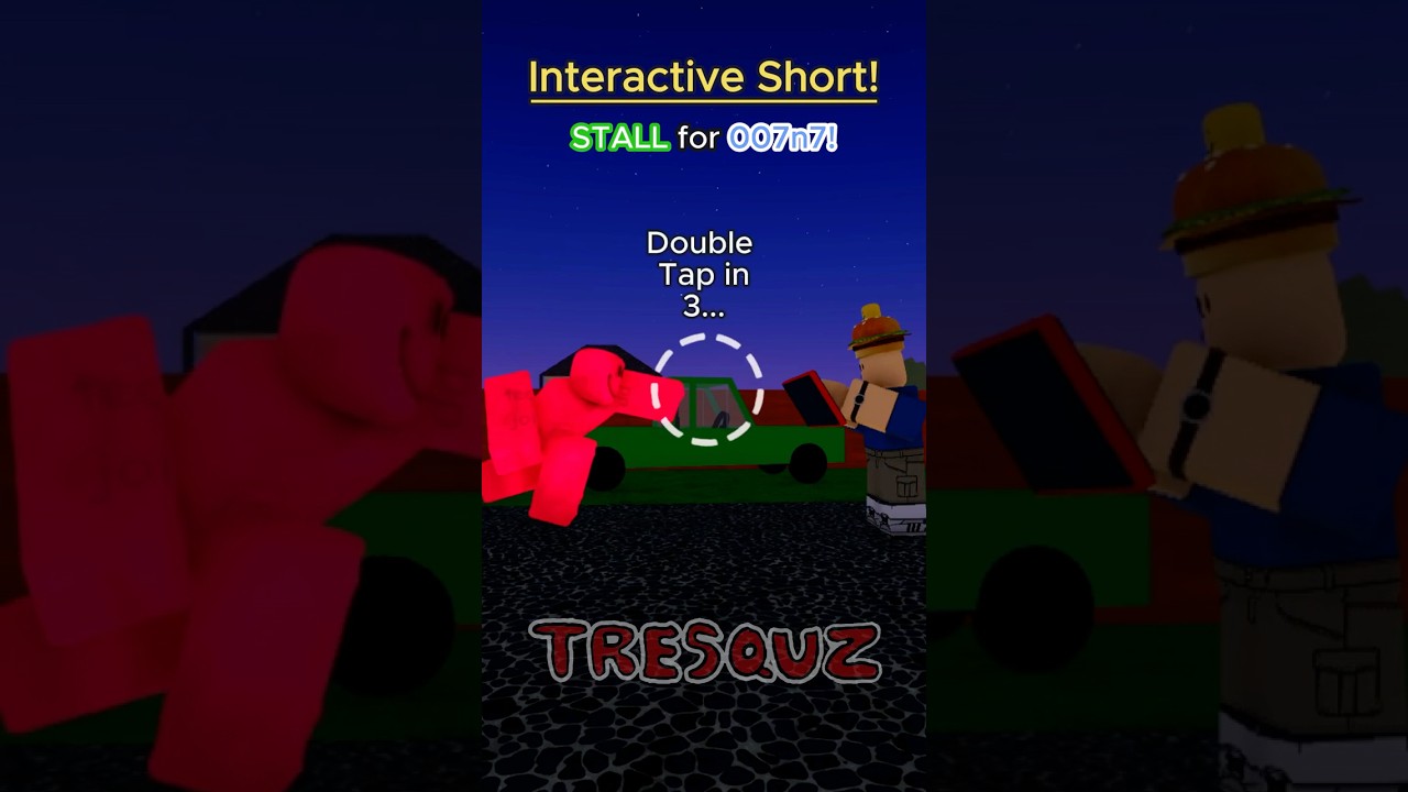 Save 007n7! An Interactive Short  #forsakenanimation #roblox #memes #funny #forsaken #shortsfeed