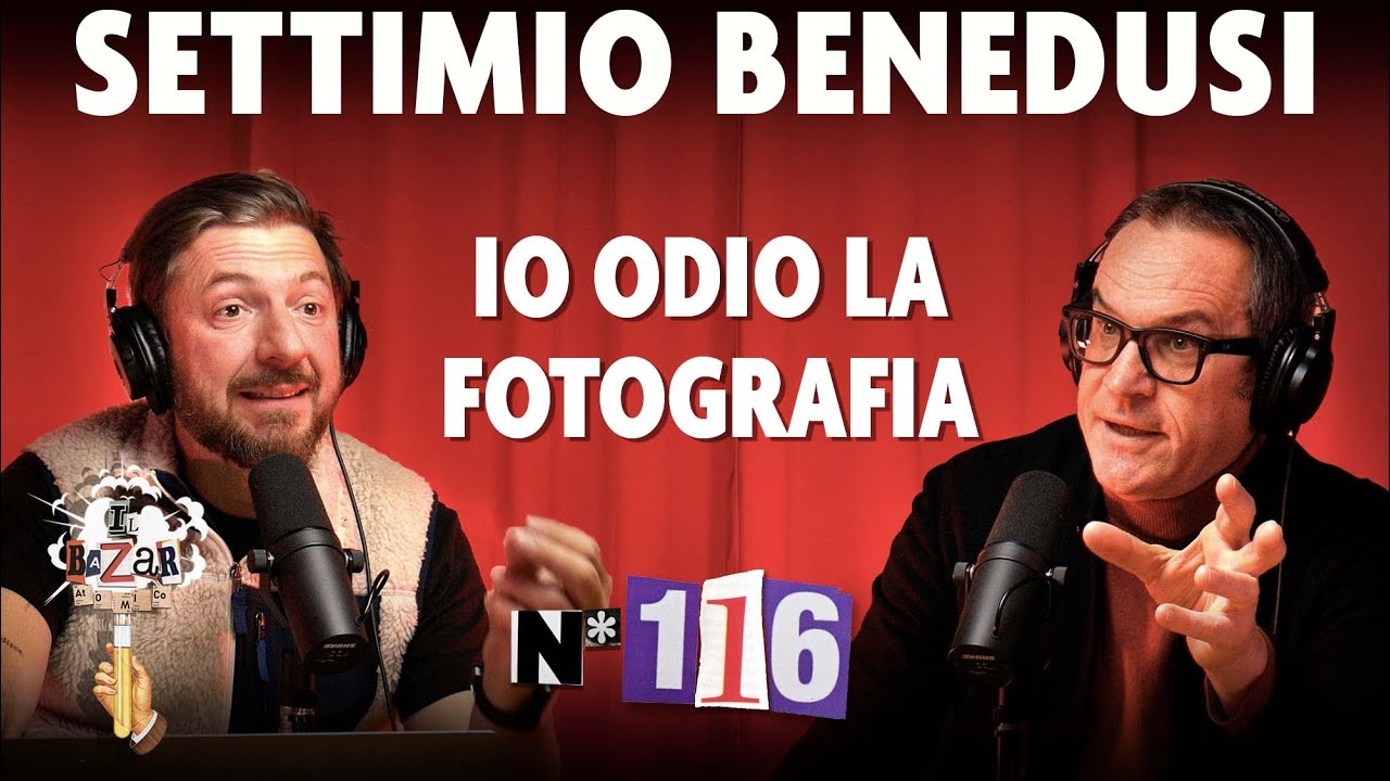 Ep. 116 - Come sopravvive la fotografia nell'epoca dell&rsquo;AI: Settimio Benedusi al Bazar Atomico