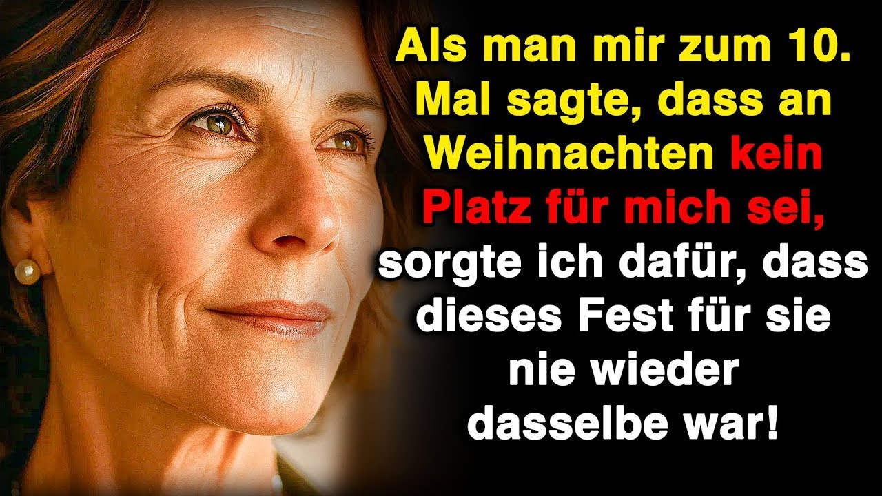 Zum zehnten Mal schlossen sie mich an Weihnachten aus – also ruinierte ich ihr schönstes Fest.