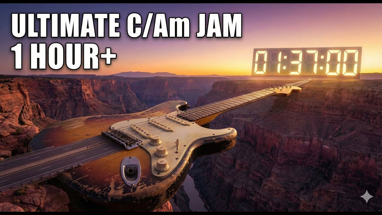 Master the C Major and A Minor Scale in 100 Minutes | Ultimate Guitar Practice Routine