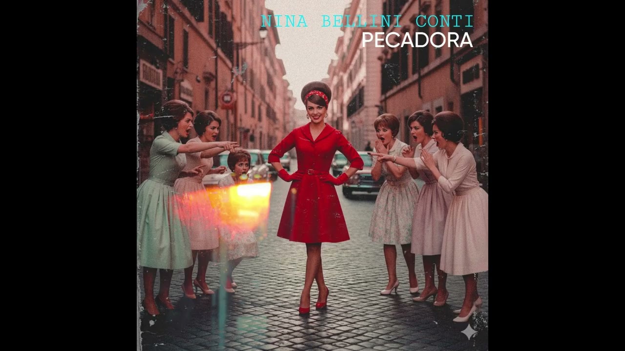 Nina Bellini Conti - Pecadora (1960) Canción para las que son CRITICADAS por ser LIBRES