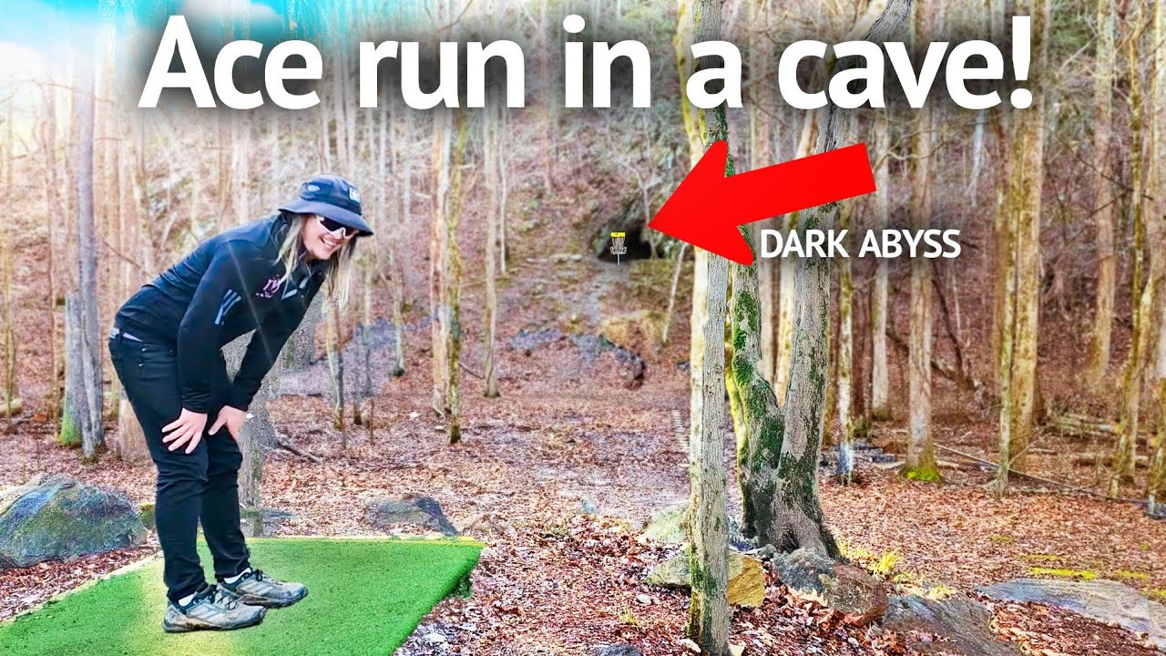 Disc Golf World Famous CAVE Hole! Playing Etowah in Cartersville, GA