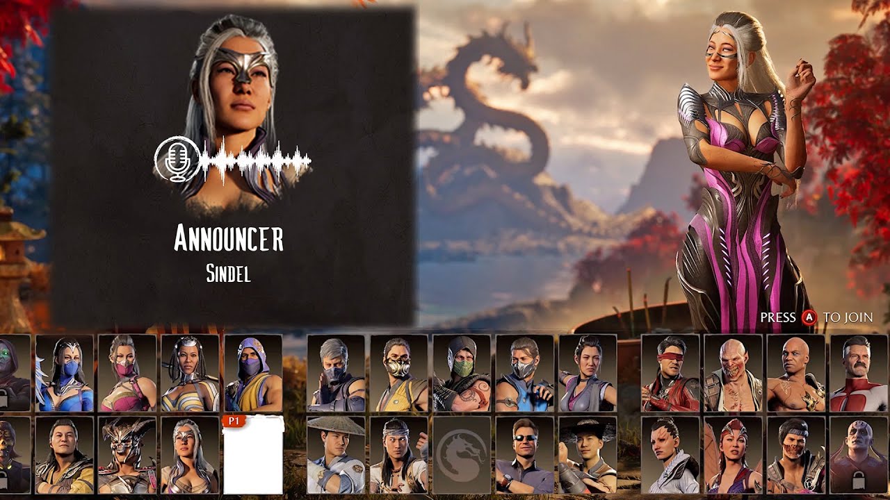 MK1 – OFFICIAL Sindel Announcer Voice